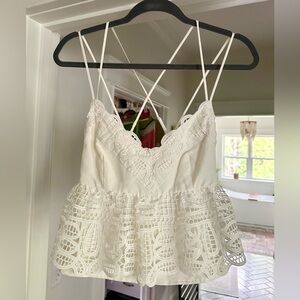 Gianni Bini Lace, Peplum Top